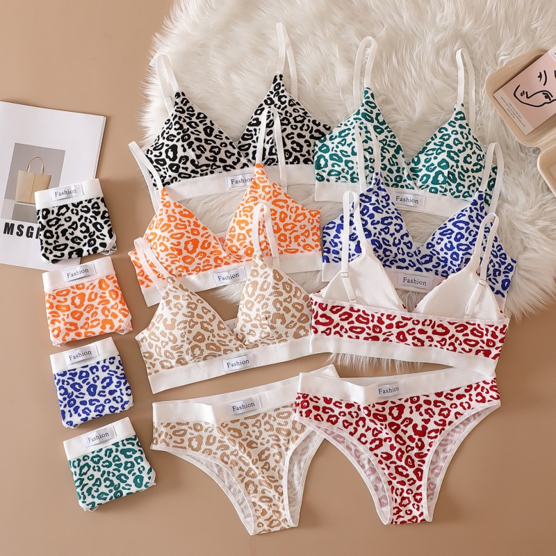 Women Push-Up Bra And Panties  - Cotton Bra Everyday บทวิจารณ์และราคา