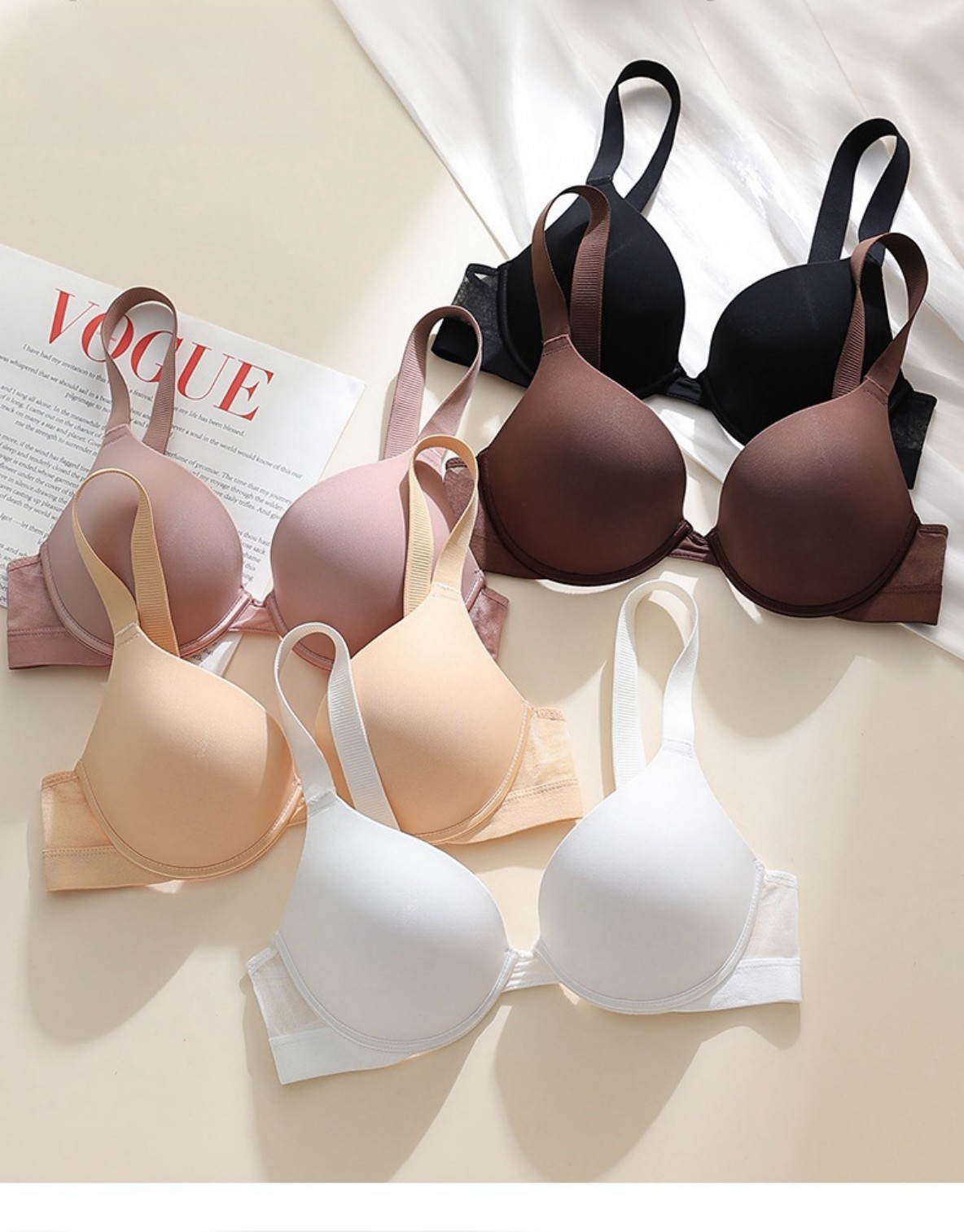 2025 Women's Plus Size Push Up - Demi Bra Balconette บทวิจารณ์และราคา