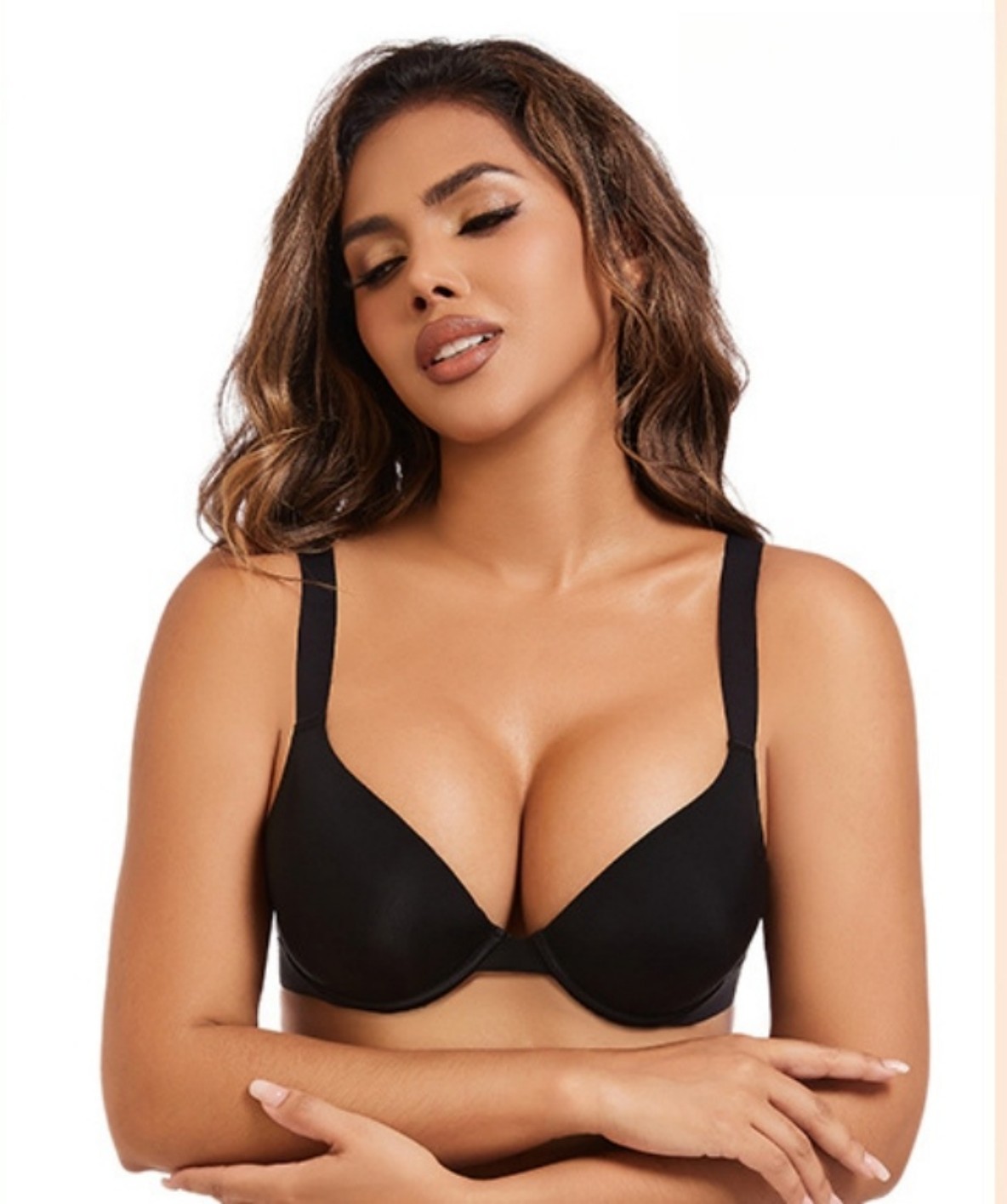 2025 Women's Plus Size Push Up - Demi Bra Balconette บทวิจารณ์และราคา