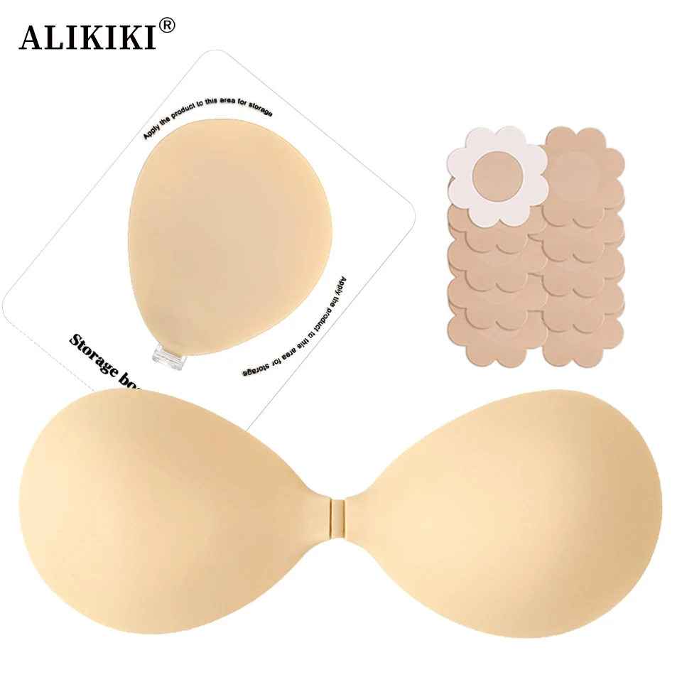 Strapless Push Up Sticky Bra P - Backless Bra Sticky บทวิจารณ์และราคา