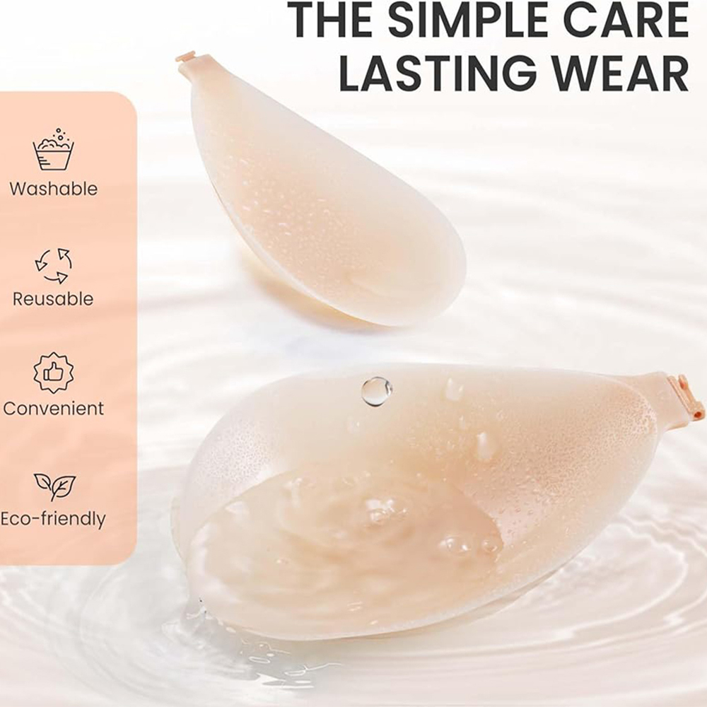 Strapless Push Up Sticky Bra P - Backless Bra Sticky บทวิจารณ์และราคา