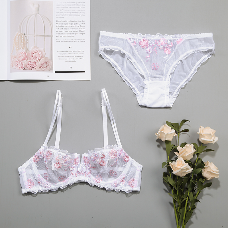 Lilymoda Women Sexy Ultrathin  - Demi Bra Balconette บทวิจารณ์และราคา