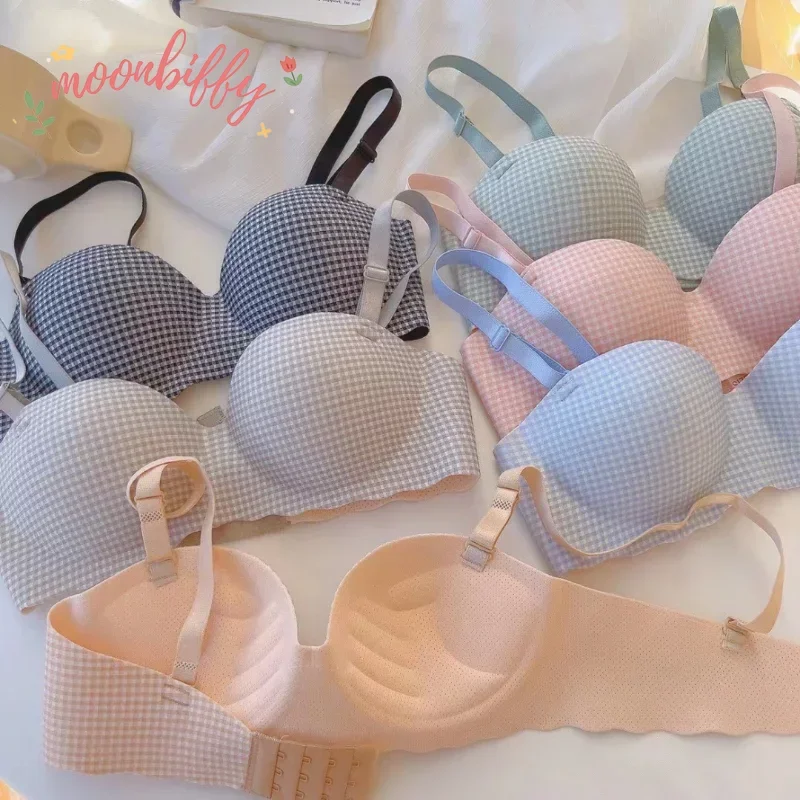 Women Ice Bra One Cup Thick Co - Wirefree Bra Comfort บทวิจารณ์และราคา