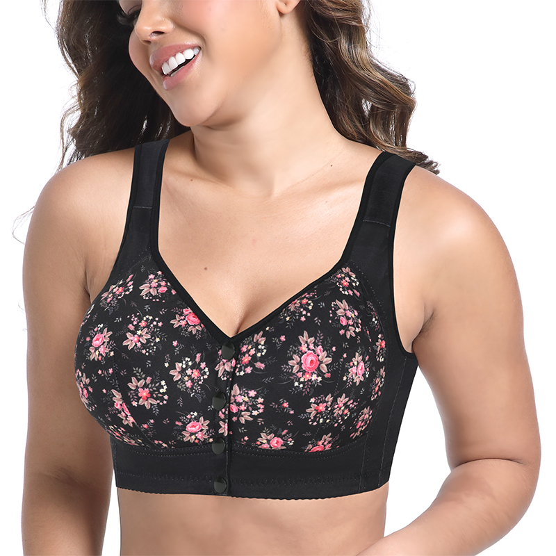 Elegant Wireless Printed Front - Wirefree Bra Comfort บทวิจารณ์และราคา