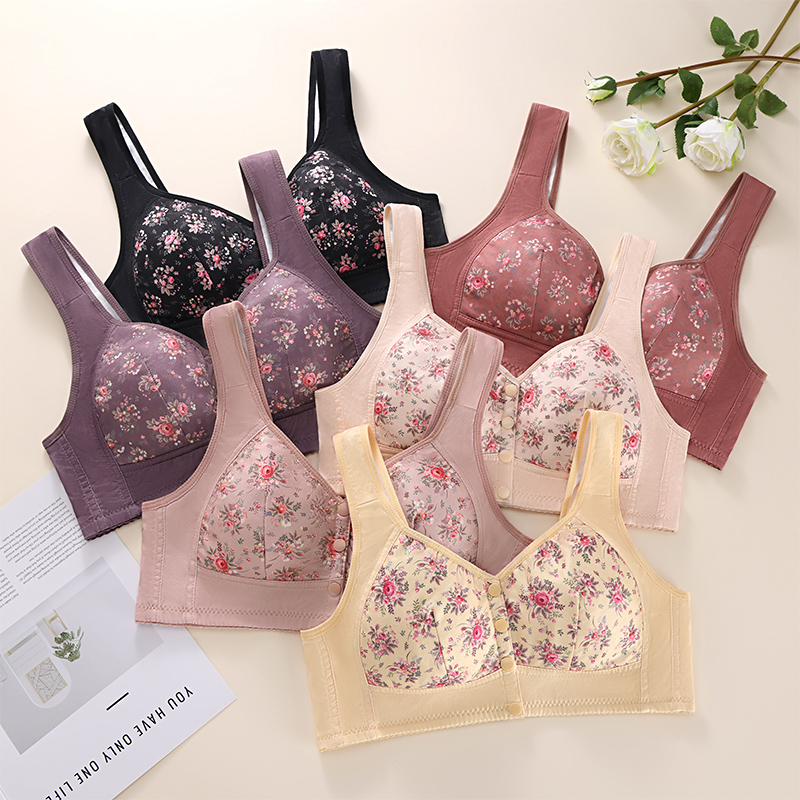 Elegant Wireless Printed Front - Wirefree Bra Comfort บทวิจารณ์และราคา