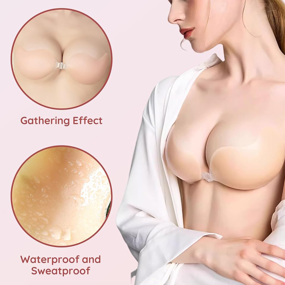 Invisible Sticky Bra and Nippl - Backless Bra Sticky บทวิจารณ์และราคา