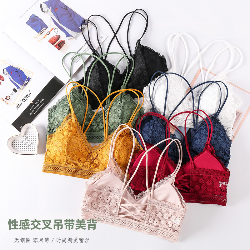 3D Sexy Lingerie Seamless Spor - Sheer Bra Lace บทวิจารณ์และราคา