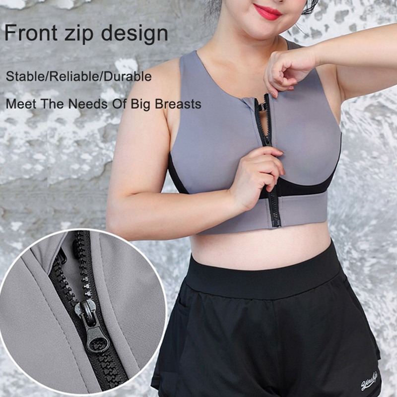 Plus Size Sports Top Woman Gym - Full Coverage Bra บทวิจารณ์และราคา