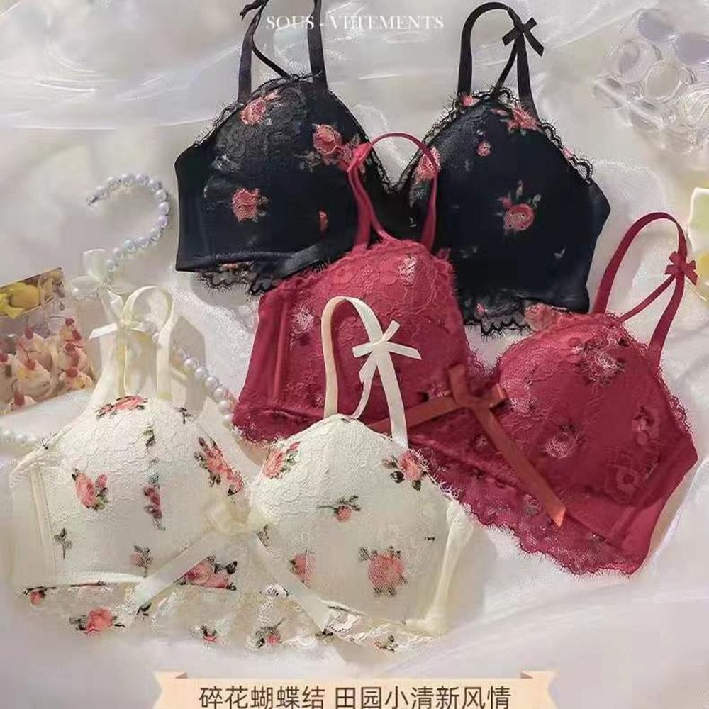 New Adjustable Steel Ring Bra  - Cotton Bra Everyday บทวิจารณ์และราคา