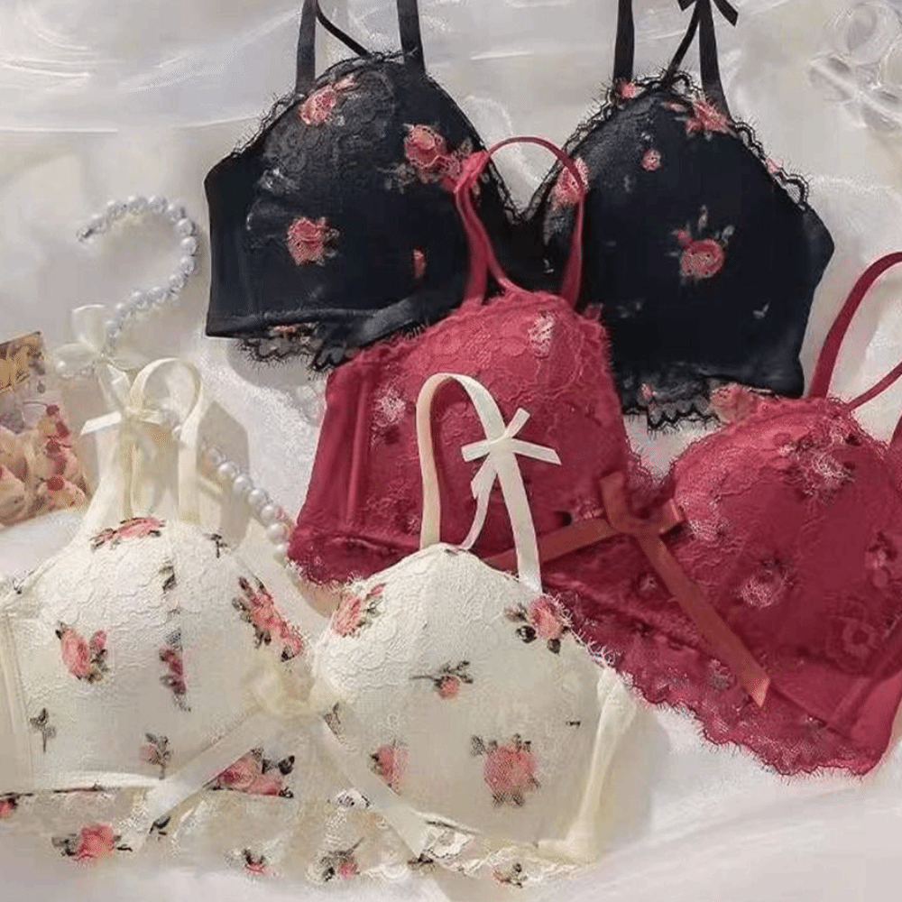 New Adjustable Steel Ring Bra  - Cotton Bra Everyday บทวิจารณ์และราคา