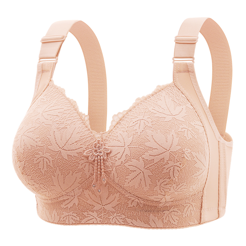 New Lace Printed Comfortable O - Nursing Bra Clip บทวิจารณ์และราคา