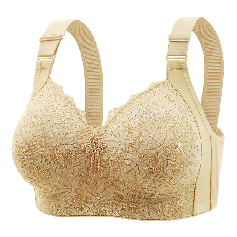 New Lace Printed Comfortable O - Nursing Bra Clip บทวิจารณ์และราคา