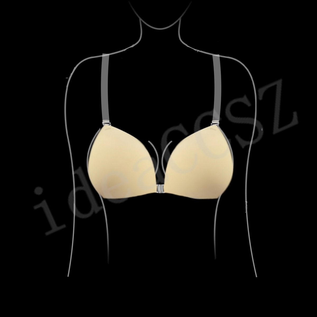 Sticky Bra for Women Backless  - Plunge Bra Push Up บทวิจารณ์และราคา
