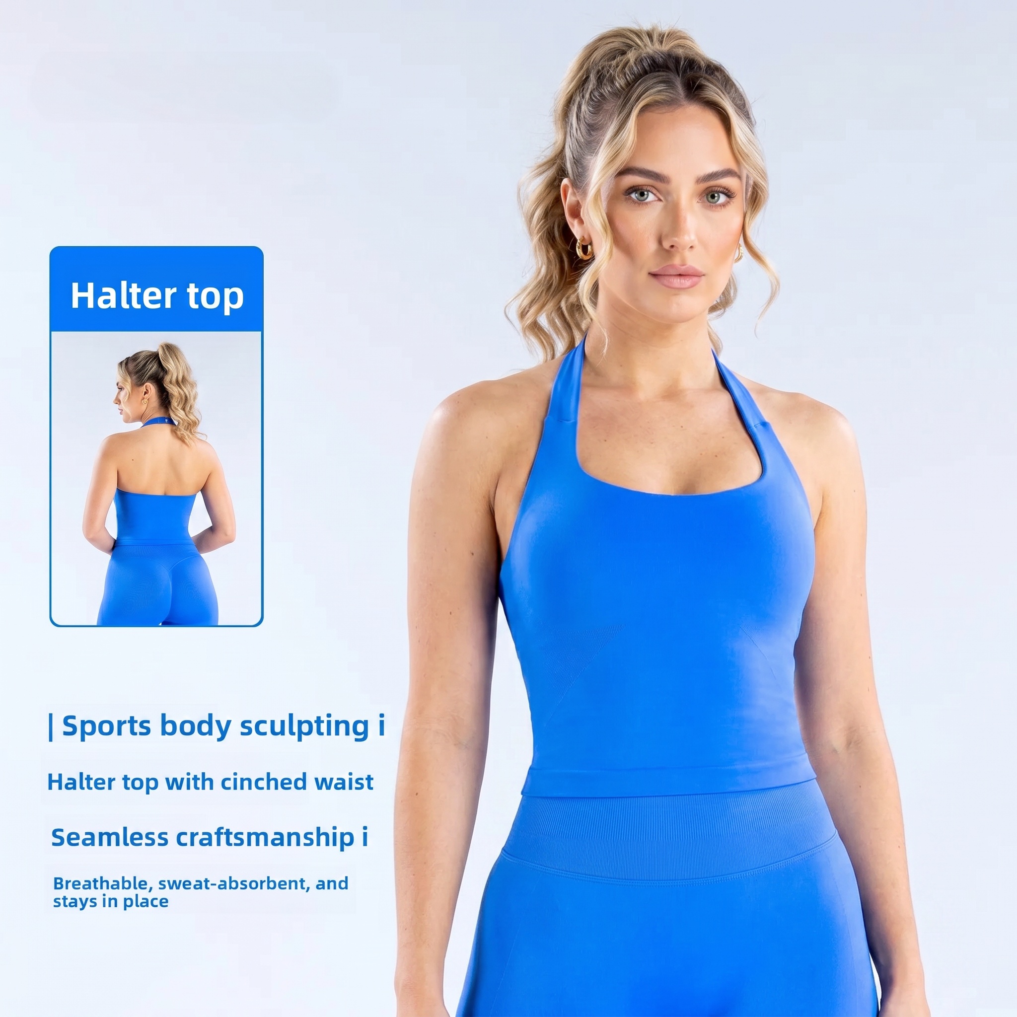 DenyfFitness Halter Top Woman  - Underwire Bra Padded บทวิจารณ์และราคา