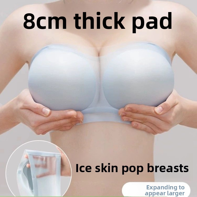 8CM Push Up Strapless Bra - Ic - Convertible Bra Multiway บทวิจารณ์และราคา