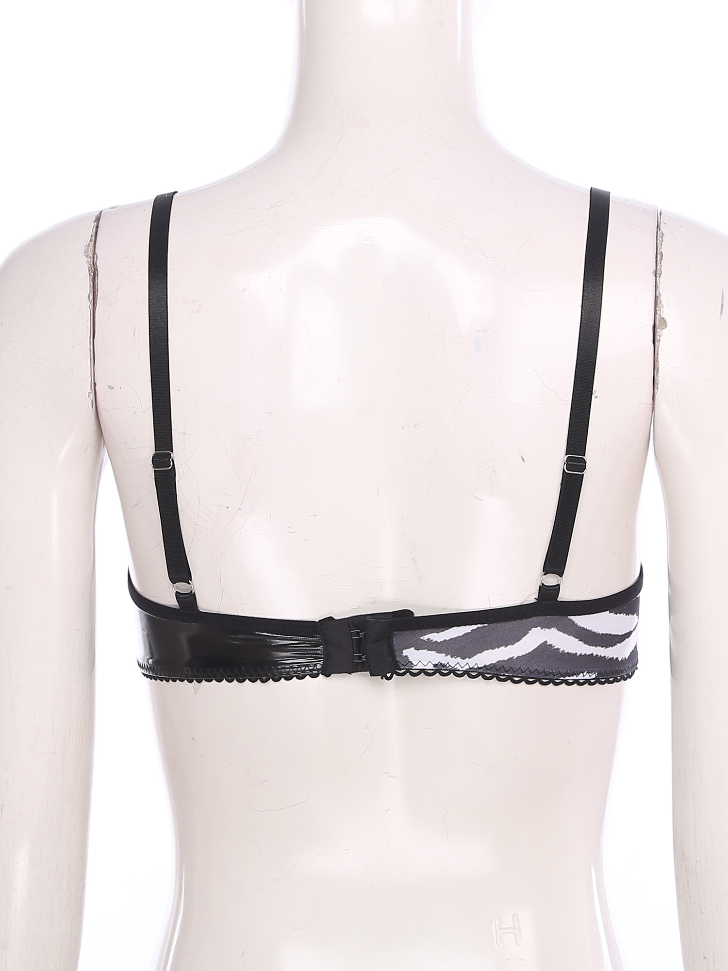 Womens Hollow Out Cup Bra Bral - Demi Bra Balconette บทวิจารณ์และราคา
