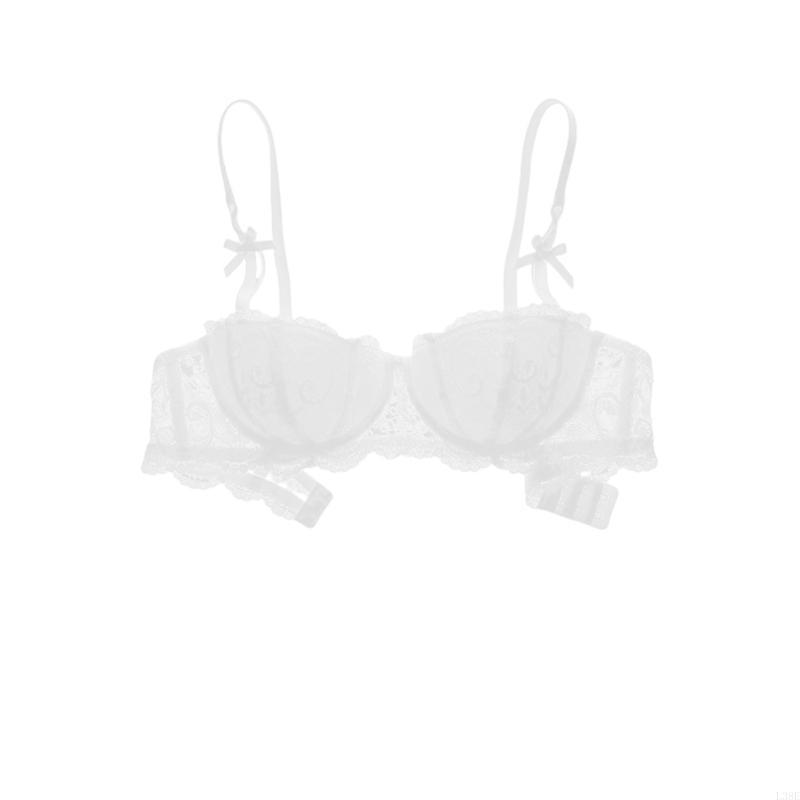 L38E Women's Lace Shelf Bra wi - Underwire Bra Padded บทวิจารณ์และราคา
