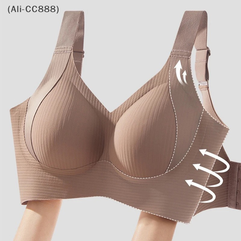 Anti-Sagging Nylon Full Cup De - Underwire Bra Padded บทวิจารณ์และราคา