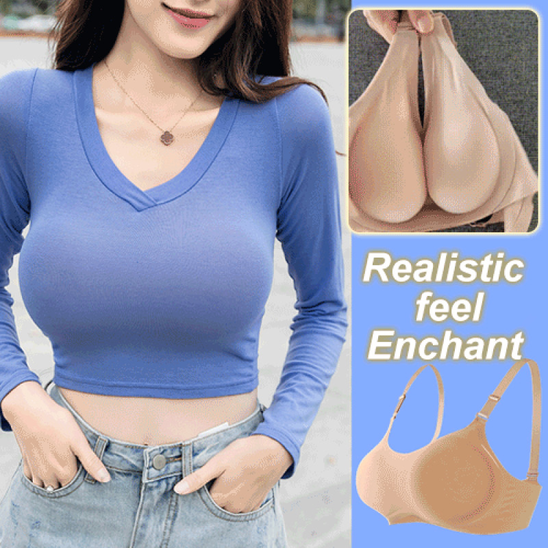 Silicone Fake Breast Forms Cos - Mastectomy Bra Pocket บทวิจารณ์และราคา