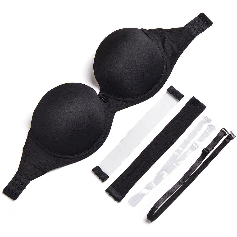 Nude Black White Invisible Cle - Convertible Bra Multiway บทวิจารณ์และราคา