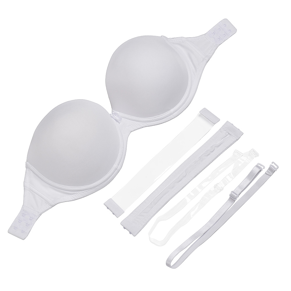 Nude Black White Invisible Cle - Convertible Bra Multiway บทวิจารณ์และราคา
