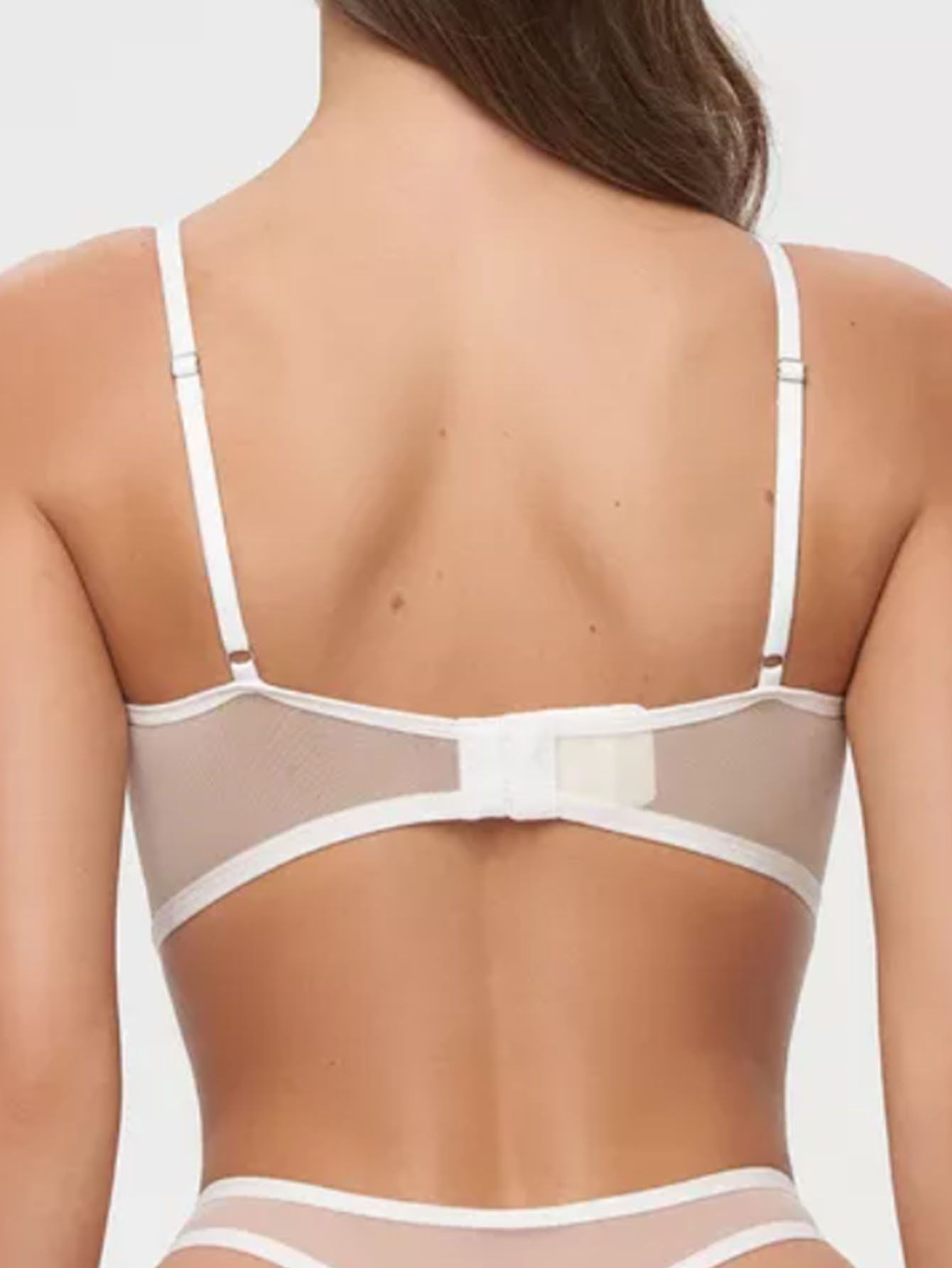 Sexy Floral Embroidered Flower - Demi Bra Balconette บทวิจารณ์และราคา