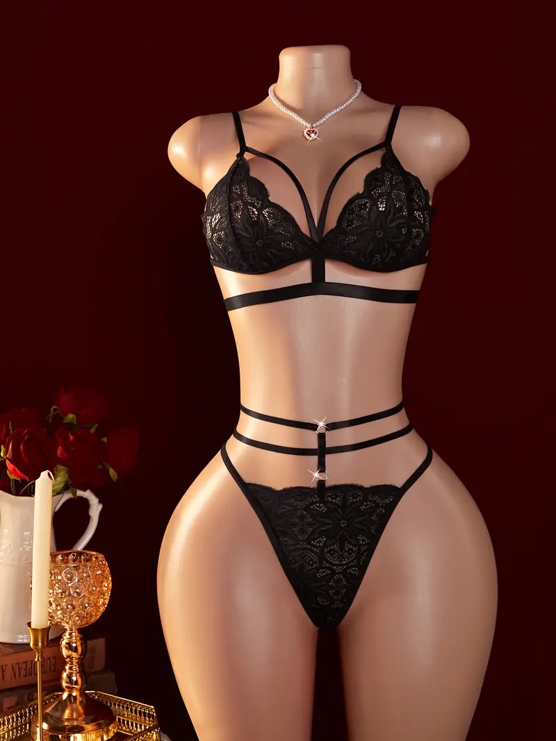 S- XXL Women's Sexy Contrast L - Sheer Mesh Bra บทวิจารณ์และราคา