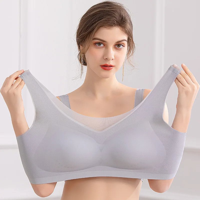 2PCS sexy bra lingerie Plus Si - Sleep Bra Bralette บทวิจารณ์และราคา
